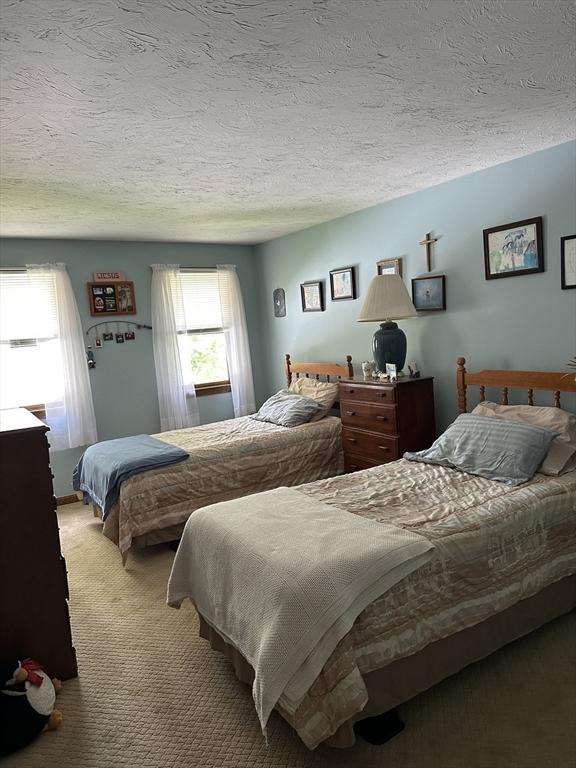 37 Teaberry Ln, Gardner, MA 01440 - bedroom with carpet and a textured ceiling
