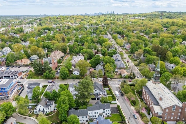 drone / aerial view