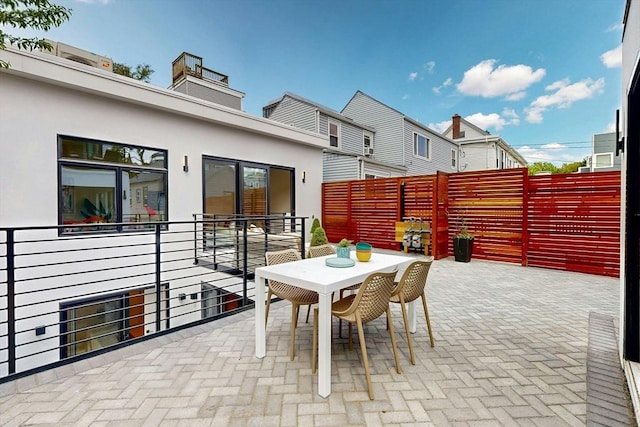 133 Charles St Unit 133, Cambridge, MA 02141 - view of patio / terrace with outdoor dining area