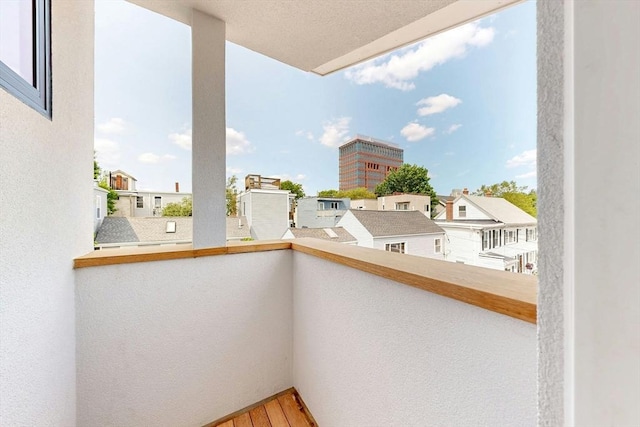 133 Charles St Unit 133, Cambridge, MA 02141 - balcony with a residential view