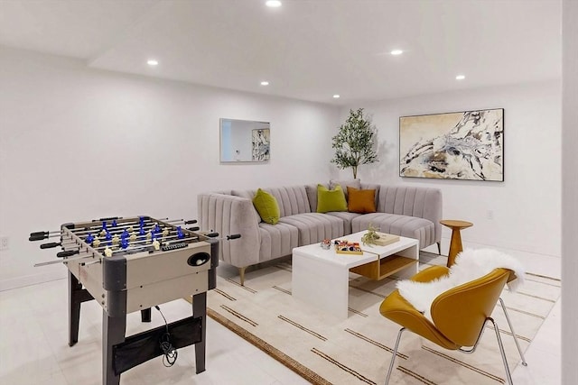 133 Charles St Unit 133, Cambridge, MA 02141 - game room with recessed lighting