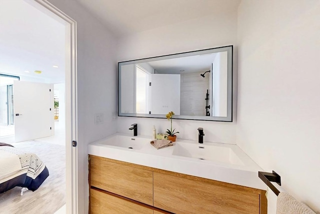 133 Charles St Unit 133, Cambridge, MA 02141 - bathroom with double vanity