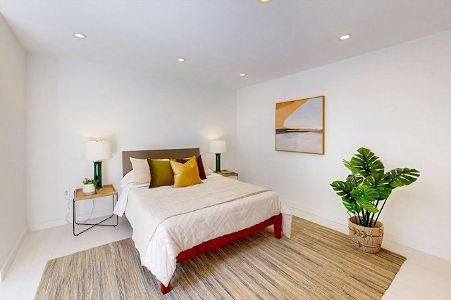 133 Charles St Unit 133, Cambridge, MA 02141 - bedroom with recessed lighting and baseboards