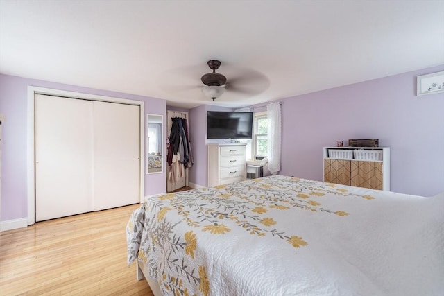 267 Maple St, East Longmeadow, MA 01028 - bedroom with wood finished floors and a ceiling fan