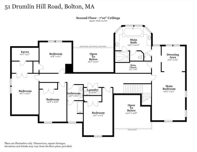 51 Drumlin Hill Rd, Bolton, MA 01740 - home floor plan