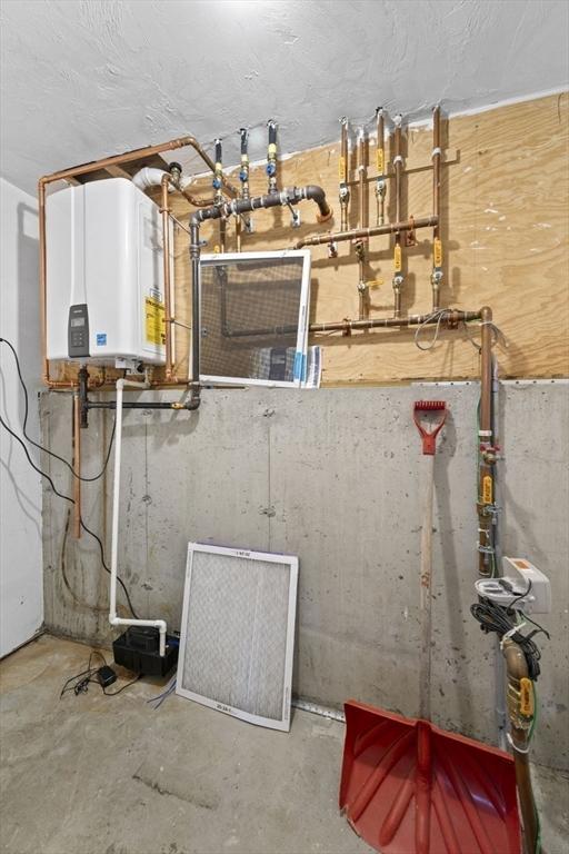 utilities with tankless water heater