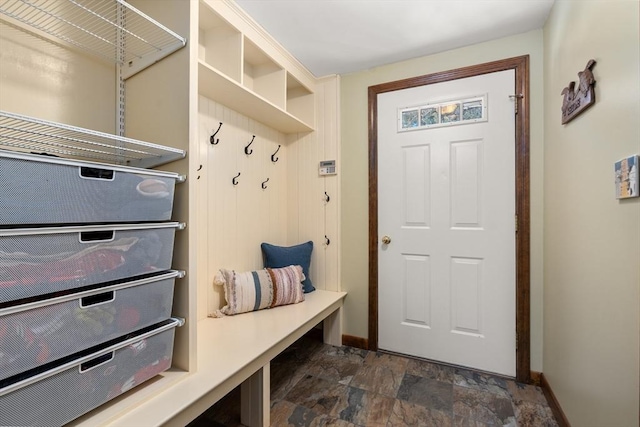 view of mudroom