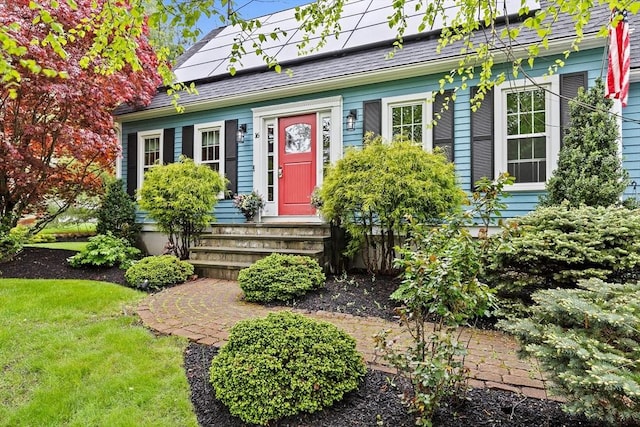 16 Old Colony Way, Whitman, MA 02382 - view of exterior entry with a lawn