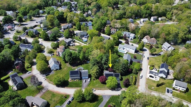 16 Old Colony Way, Whitman, MA 02382 - aerial view of property's location with nearby suburban area