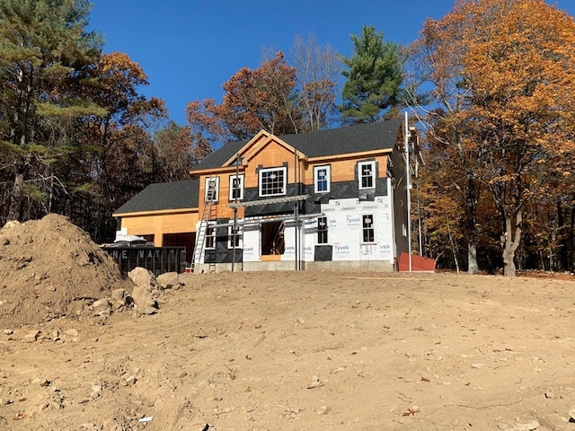 view of property in mid-construction