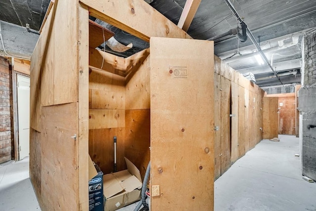 view of storage