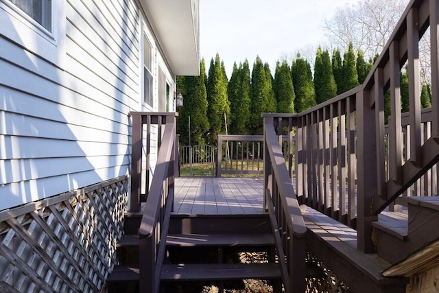 view of deck