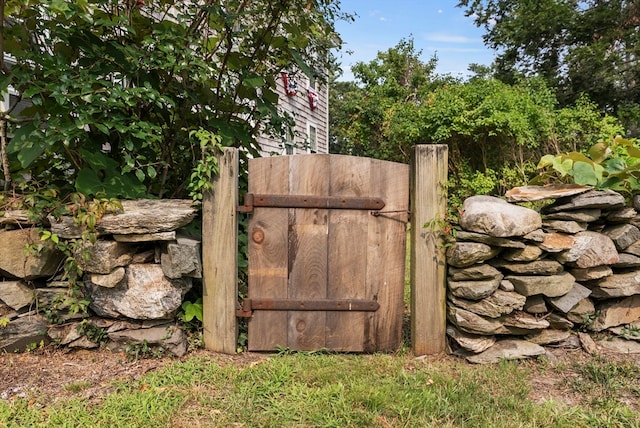 view of gate