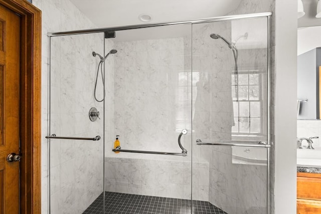 294 Cardinal Way, Northampton, MA 01062 - full bath featuring a stall shower and a sink