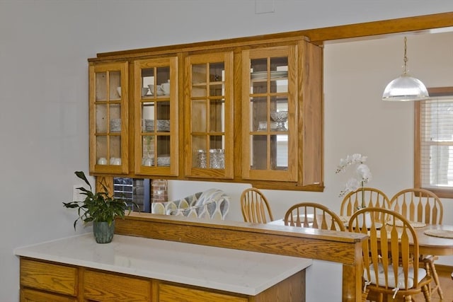 view of dining room