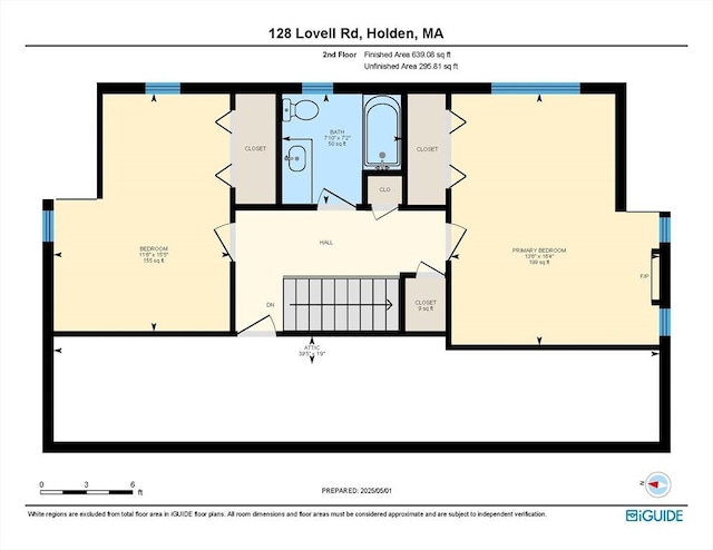 128 Lovell Rd, Holden, MA 01520 - property floor plan