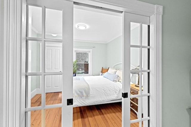 12 Short St, Cohasset, MA 02025 - bedroom featuring crown molding and wood finished floors