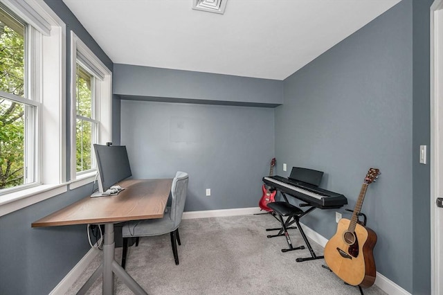 129 Merrimac Unit 19, Newburyport, MA 01950 - carpeted office with baseboards