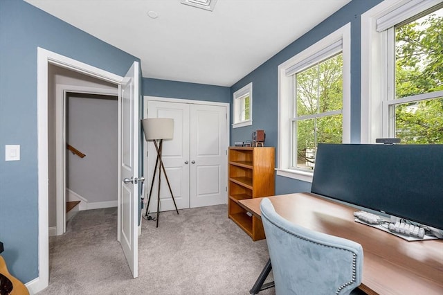 129 Merrimac Unit 19, Newburyport, MA 01950 - carpeted office featuring baseboards