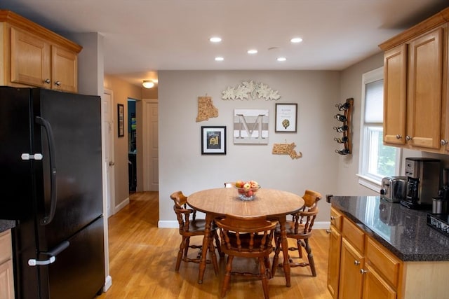 15 Lambert Ave, Stoughton, MA 02072 - dining area featuring light wood-type flooring and recessed lighting