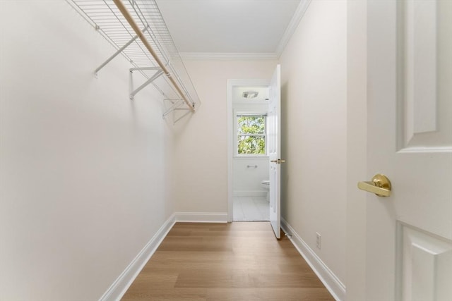 188 Newton Unit 6, Boston, MA 02135 - walk in closet with wood finished floors