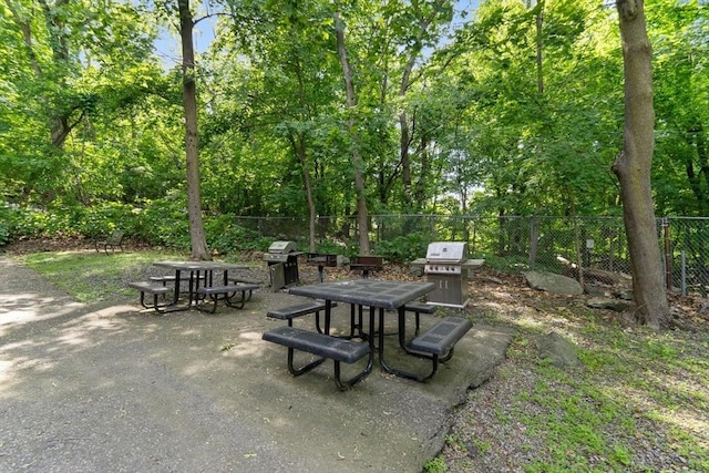 188 Newton Unit 6, Boston, MA 02135 - view of patio featuring outdoor dining space