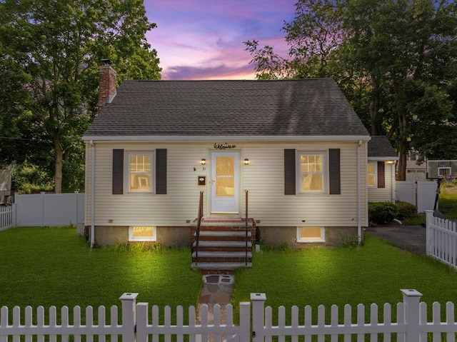 31 Webster St, Randolph, MA 02368 - cape cod home featuring a chimney