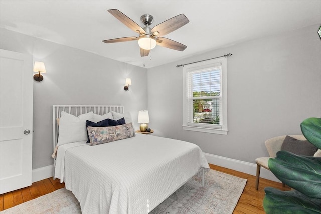 31 Webster St, Randolph, MA 02368 - bedroom featuring wood finished floors, baseboards, and a ceiling fan