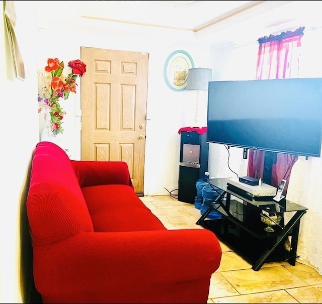 173 Brookway Rd, Boston, MA 02131 - living room with crown molding