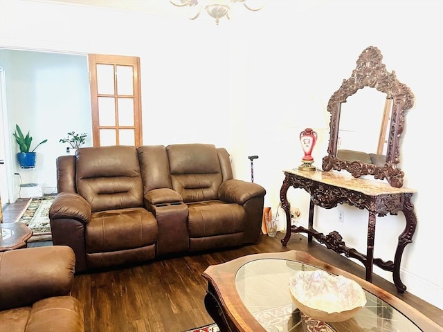 173 Brookway Rd, Boston, MA 02131 - living area featuring wood finished floors and baseboards