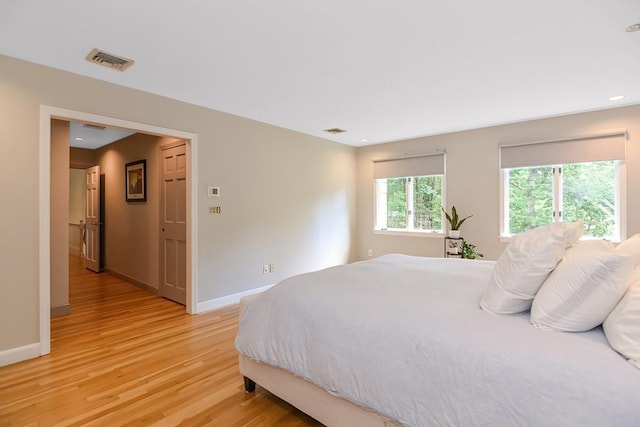 28 Smithshire Ests, Andover, MA 01810 - bedroom with light wood-type flooring and recessed lighting