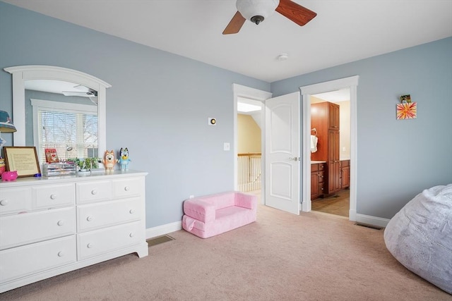 7 Buckhide Rd, Windham, NH 03087 - bedroom with light colored carpet, baseboards, and connected bathroom