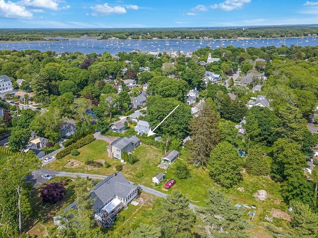 10 Briggs Ln, Marion, MA 02738 - aerial overview of property's location featuring a large body of water