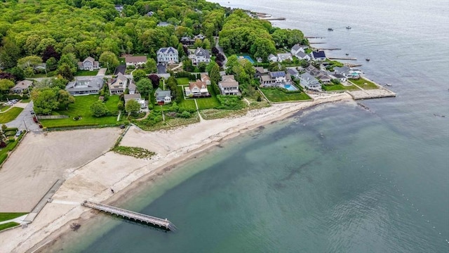 16 Stoneledge Rd, Dartmouth, MA 02748 - aerial overview of property's location featuring a nearby body of water and nearby suburban area