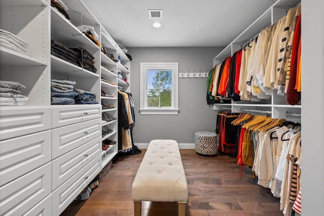 14 Reiling Pond Rd, Lincoln, MA 01773 - spacious closet with dark wood-style floors