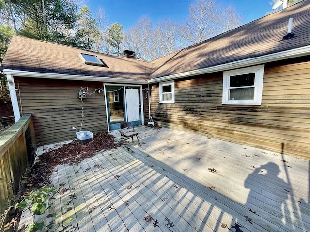 48 Grove, Plympton, MA 02367 - view of wooden deck