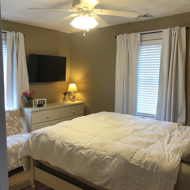 14 Highland St, Clinton, MA 01510 - bedroom featuring multiple windows and a ceiling fan