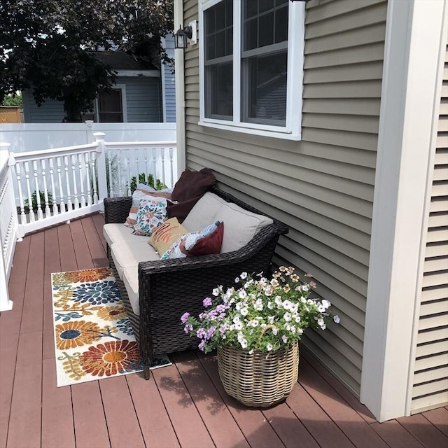 14 Highland St, Clinton, MA 01510 - view of wooden terrace
