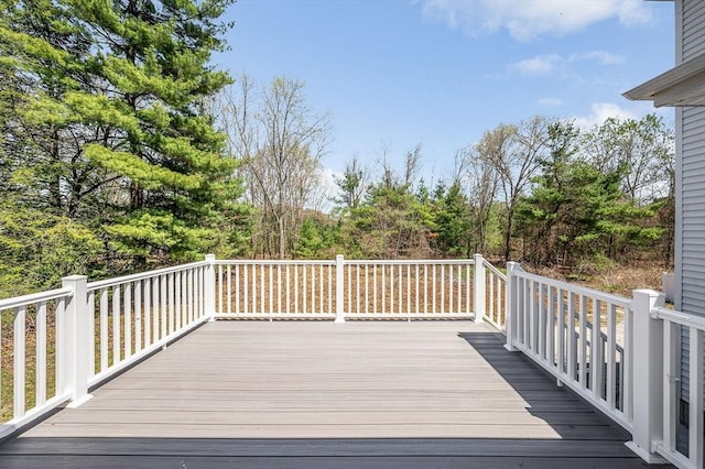view of deck