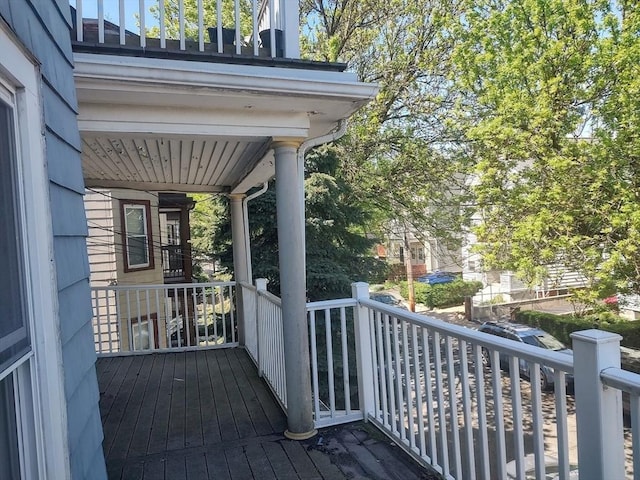 61-63 Grant St, Somerville, MA 02145 - view of wooden deck