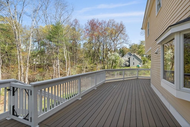 view of deck