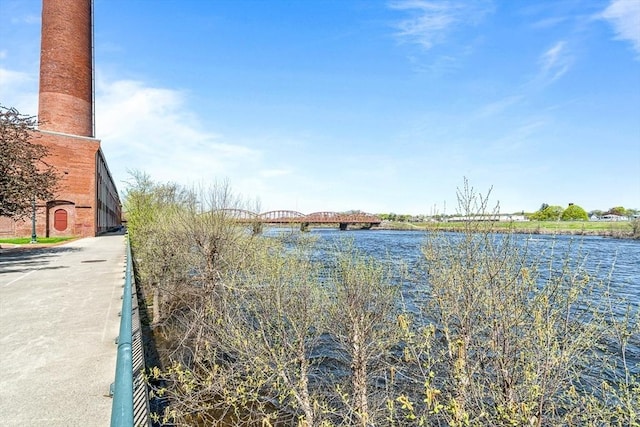 property view of water