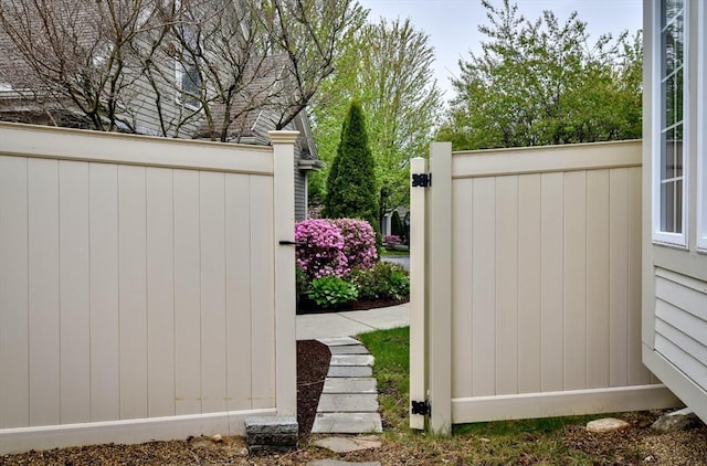 view of gate