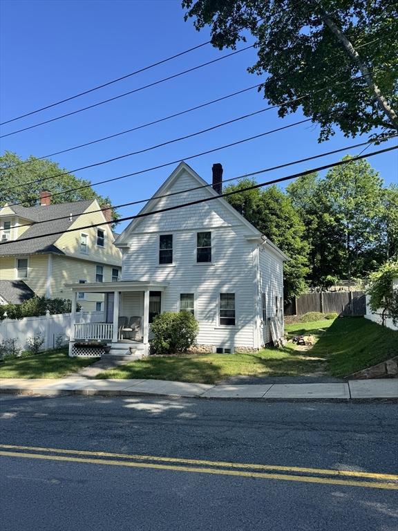2 Northrop St, Hopedale, MA 01747 - view of front of home featuring covered porch