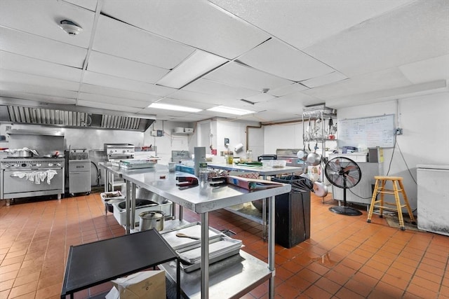 103-105 Broadway, Chelsea, MA 02150 - tiled dining space featuring a wall mounted air conditioner and washer / clothes dryer