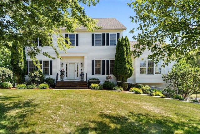 8 Mill River Ln, Rowley, MA 01969 - colonial house featuring a front yard