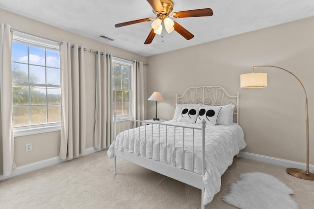8 Mill River Ln, Rowley, MA 01969 - bedroom with carpet and a ceiling fan