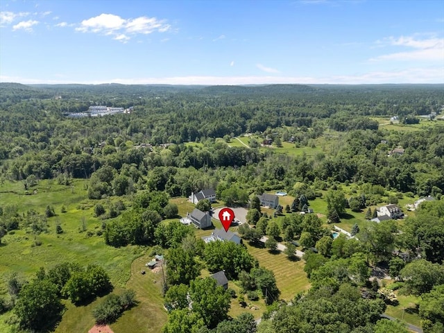8 Mill River Ln, Rowley, MA 01969 - aerial view of a heavily wooded area