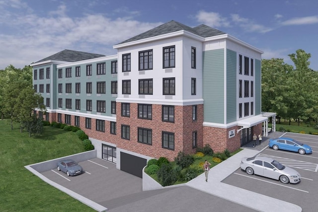 21 Totman St Unit Model-1, Quincy, MA 02169 - view of property featuring uncovered parking