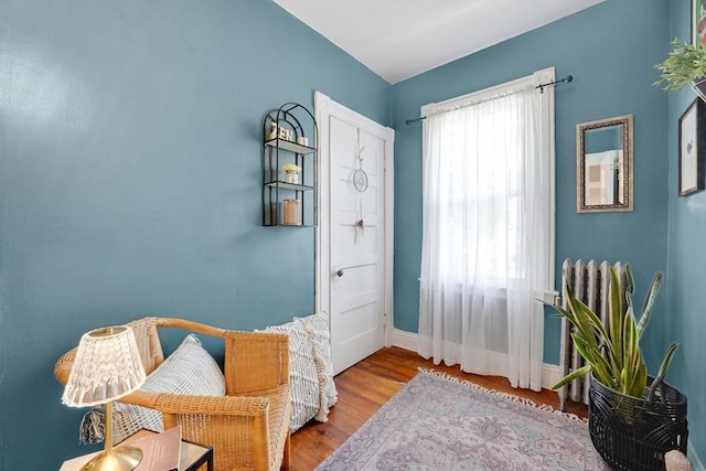 50 Oleander St, West Springfield, MA 01089 - living area featuring baseboards and wood finished floors